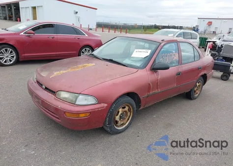 1995 Geo Prizm Lsi from USA, damaged, VIN 1Y1SK5265SZ031319